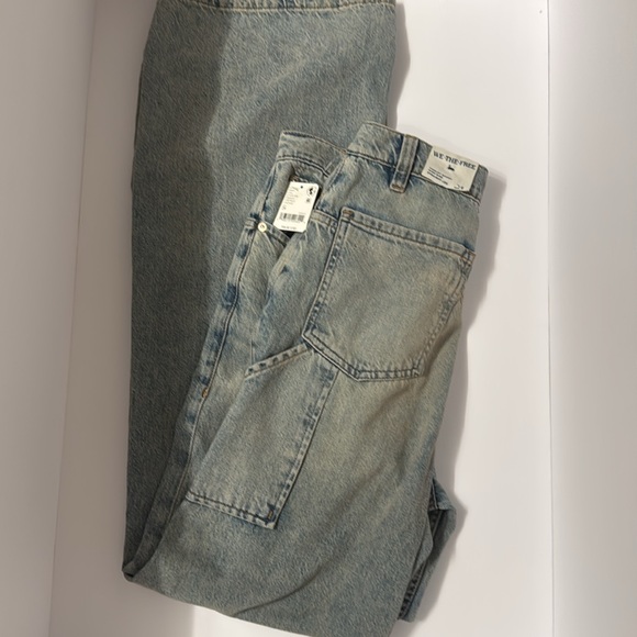 We The Free Tinsley Baggy High-Rise jeans size 29 Women's Blue Jeans - Picture 13 of 14